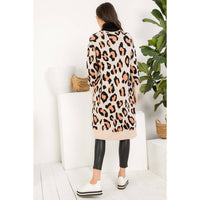 Thml - Cheetah Knit Long Cardigan