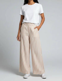 Dex - Mid Rise Stripe Pants