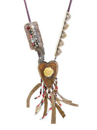 A Rare Bird - Women's Prairie Heart Necklace
