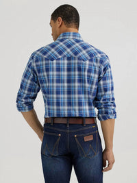 Wrangler - Modern Fit Long Sleeve Western Snap Shirt