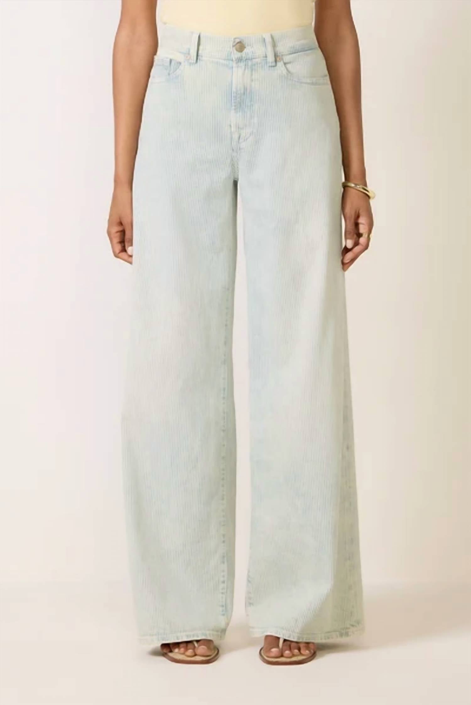 7 For All Mankind - Lotta Wide Leg Jeans