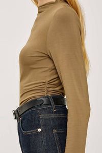 Rails Joelle Top in ginger - women's long sleeve top - alternate view