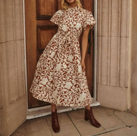 Sugarlips - Ayla Short Bell Sleeve Midi Dress