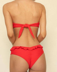 Montce - Nu-micro Ruffle Bikini Bottom
