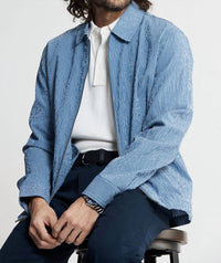 Jachs New York - Charles Seersucker Full Zip Jacket