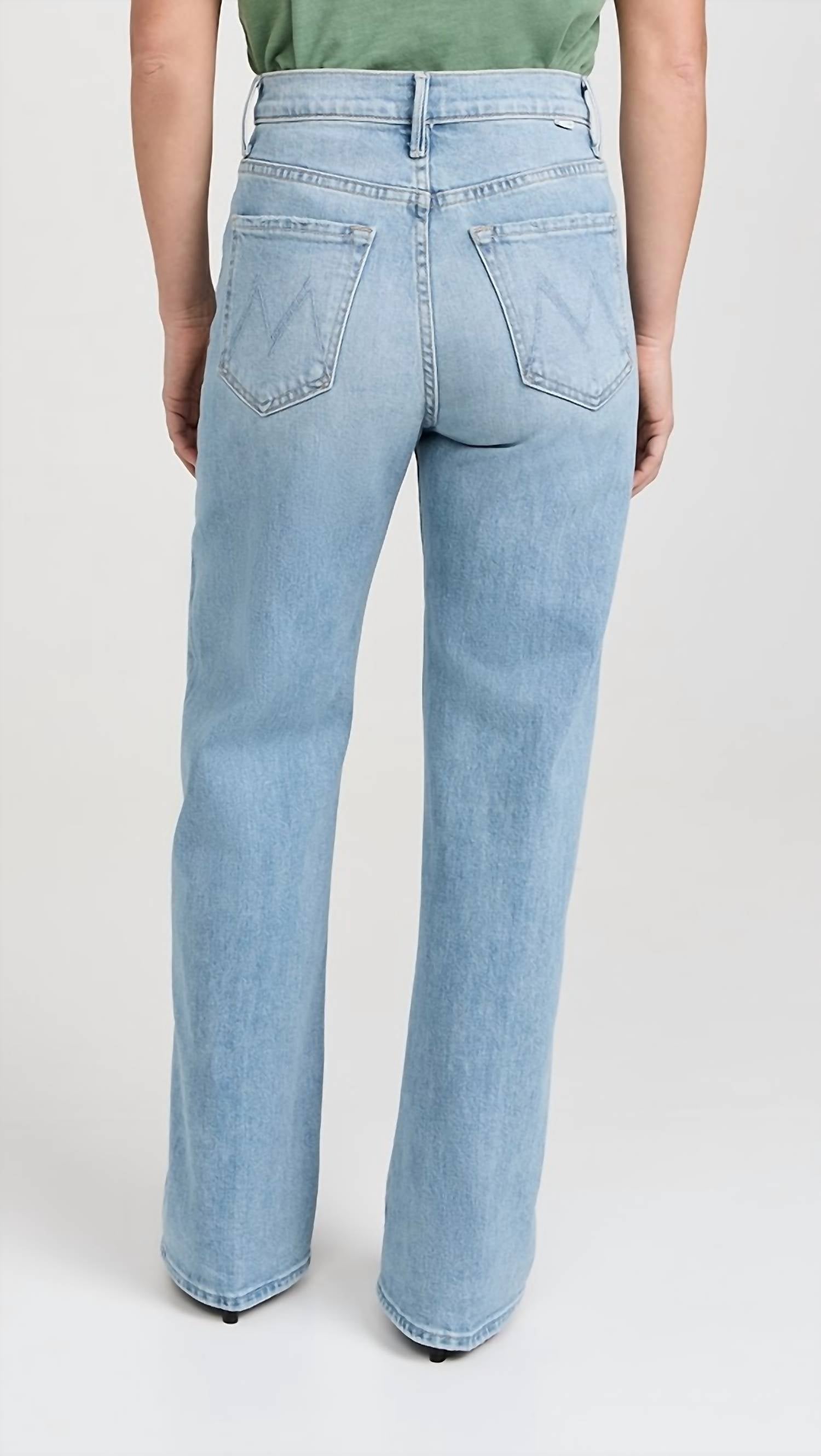 Mother - Lil Lasso Sneak Wide Leg Jeans
