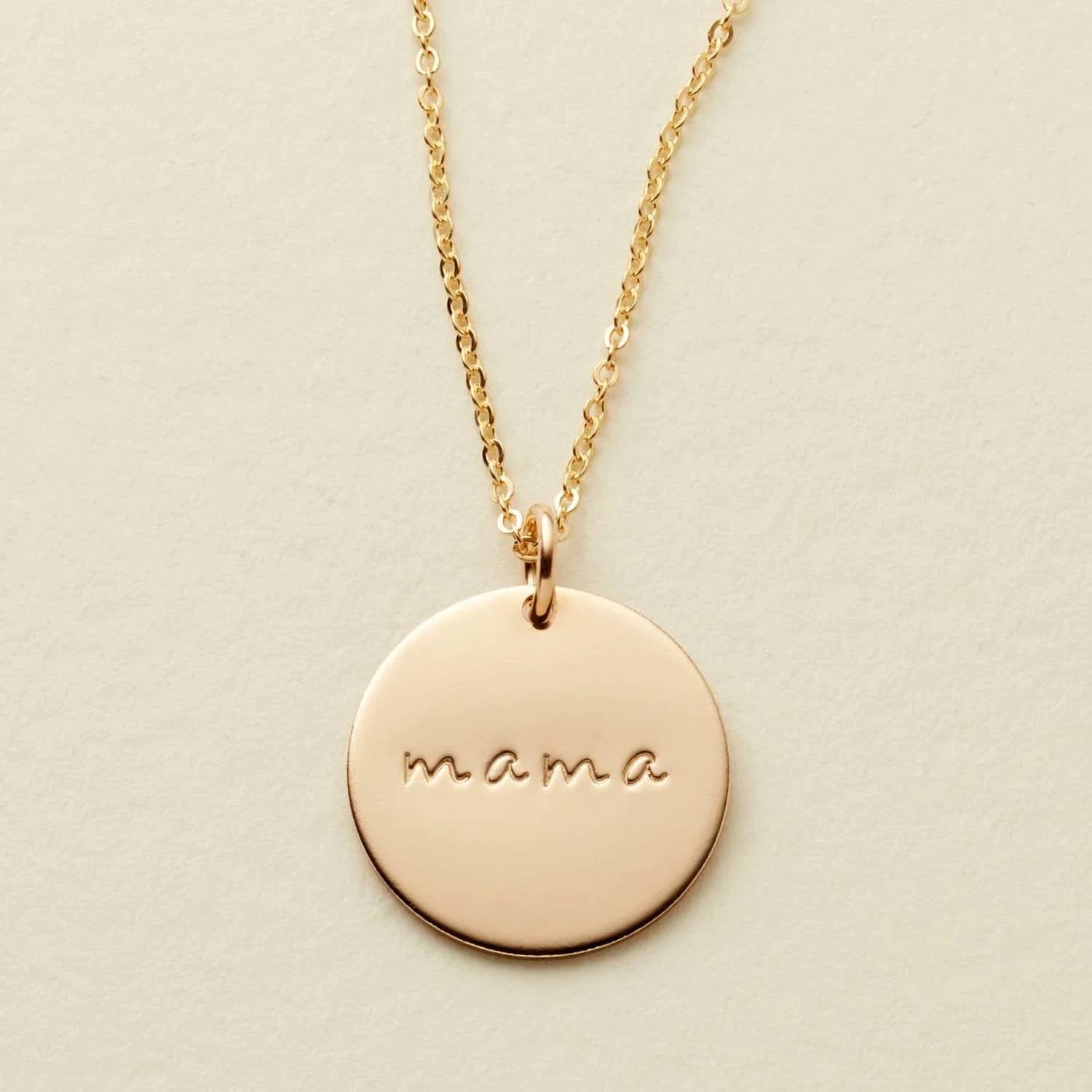Made By Mary - Mama Disc Necklace