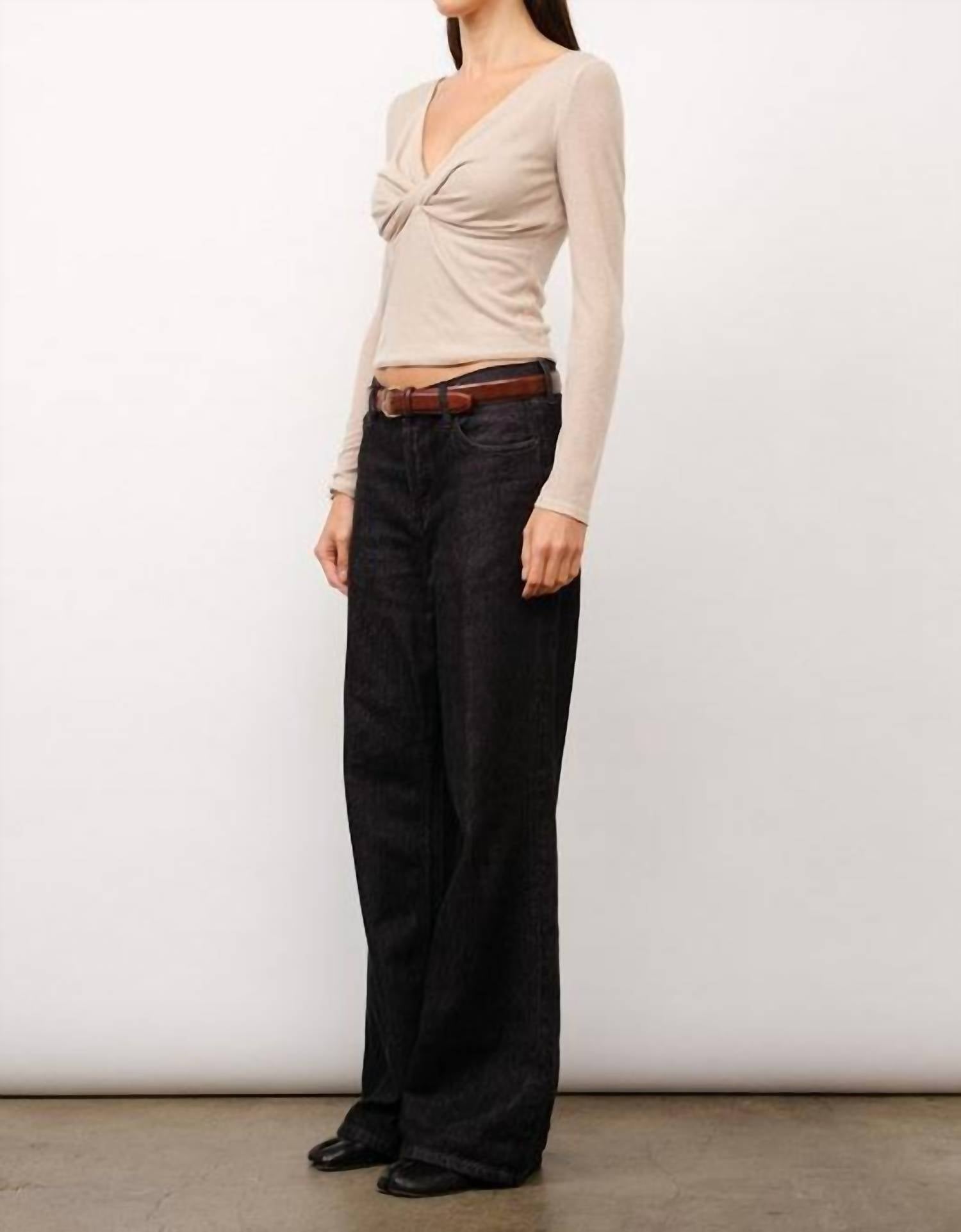 Tandy Wear - Justine Front Twisted Jersey