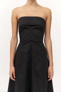 St. Agni - Sculpted Strapless Dress
