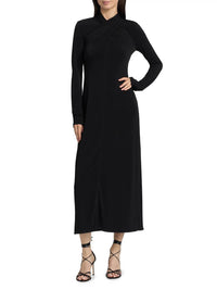 Derek Lam 10 Crosby Krini Midi Dress in black 1 - women's dress