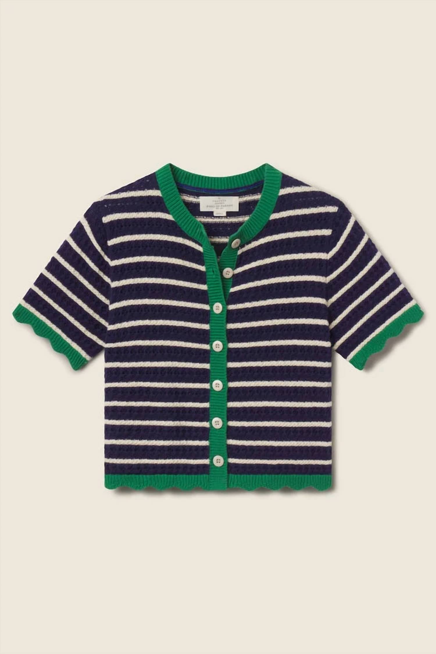 Trovata - Aurora Short Sleeve Cardigan