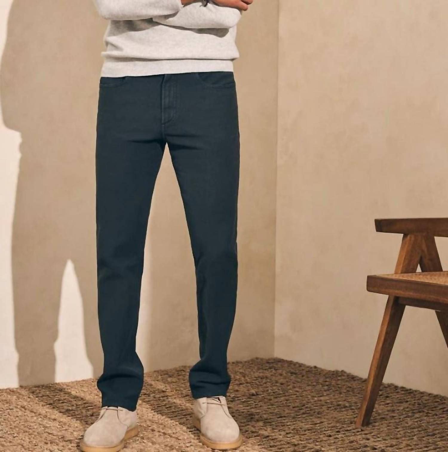 Faherty - Stretch Terry 5 Pocket