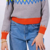 Central Park West - Kid's Aubrey Fair Isle Sweater