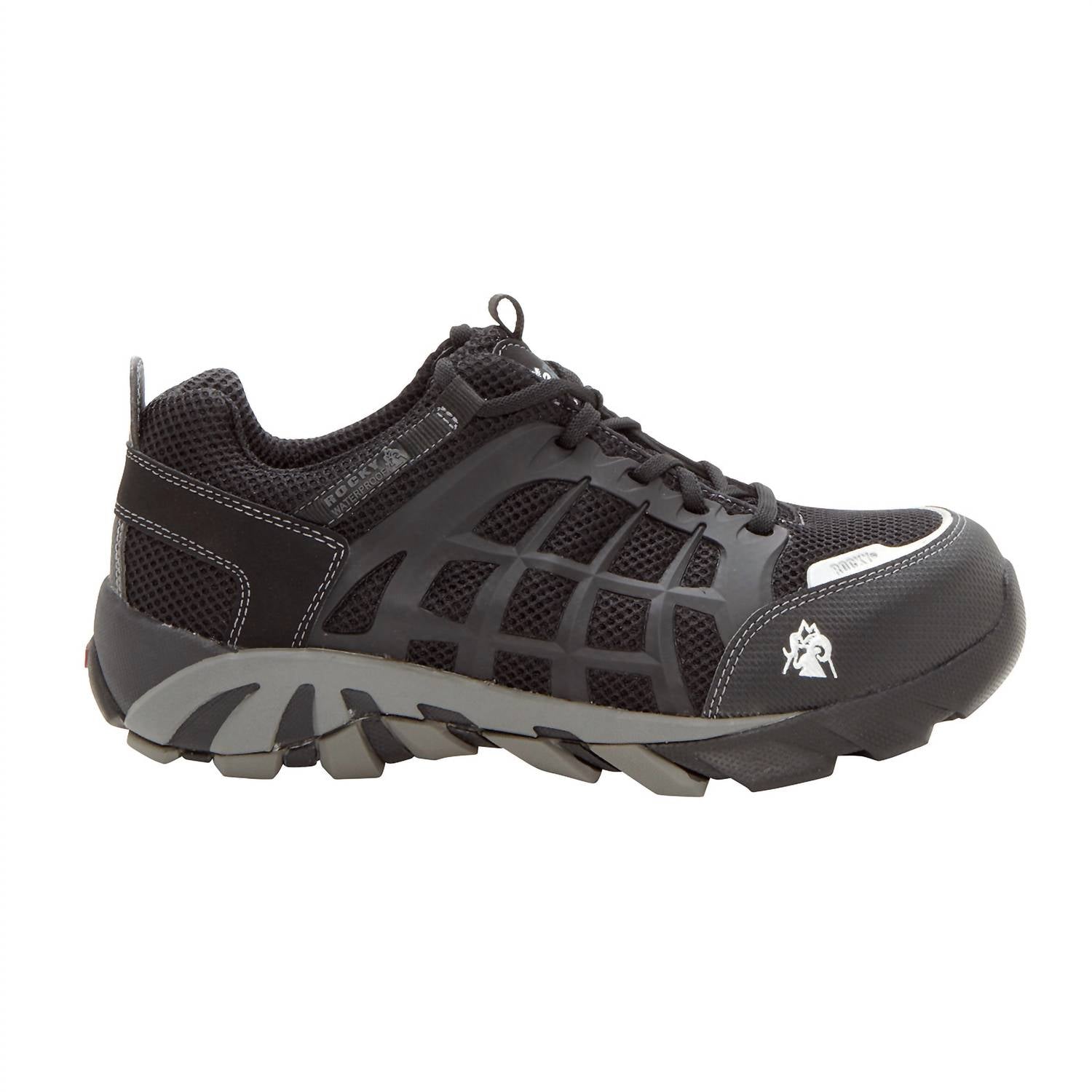 Rocky Men's Trailblade Composite Toe Shoe in black - men's sneaker