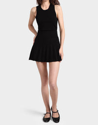 Minnie Rose - Viscose Pleated Tennis Skort