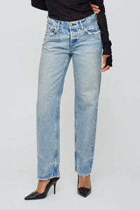 Moussy - Wildwood Low-rise Straight Jeans