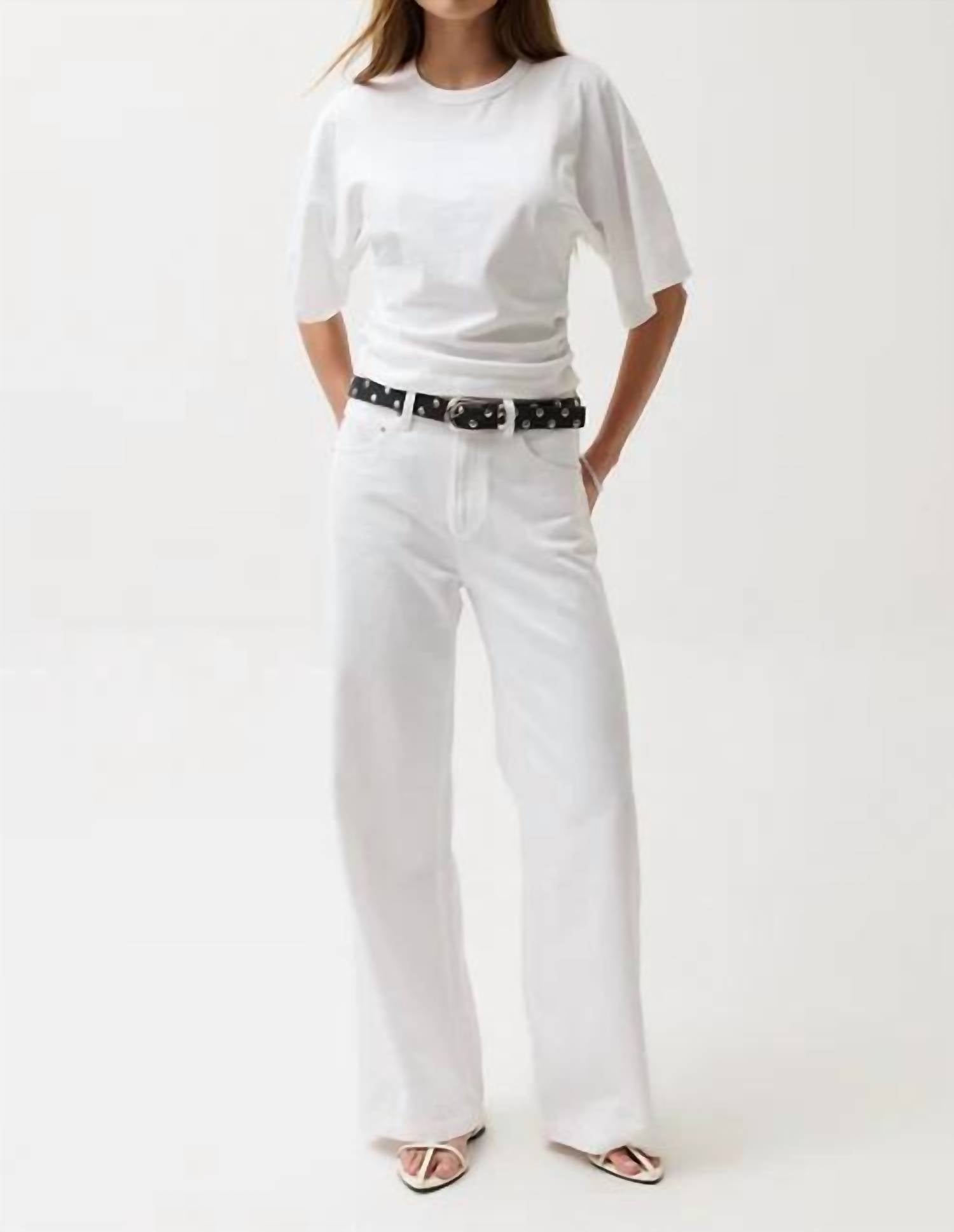Pistola - Jaydn Low Slung Palazzo Jeans