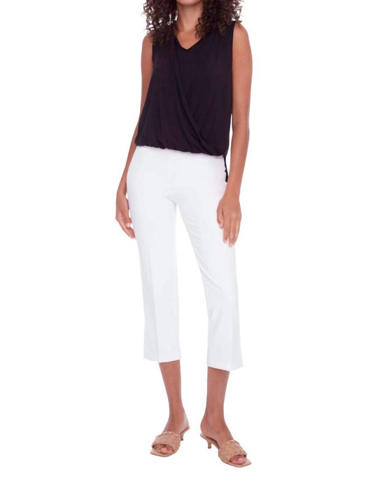 Up! - Solid Palermo Cropped Pant