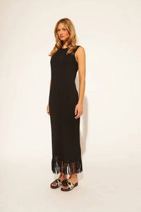 John + Jenn - Alden Open- Knit Dress