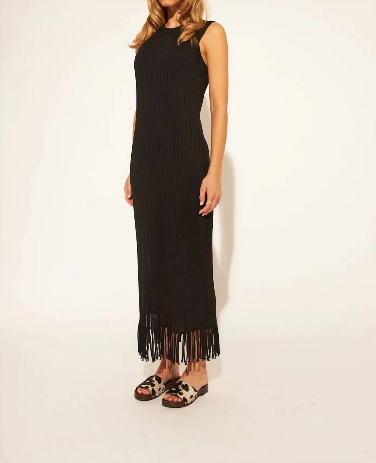 John + Jenn - Alden Open- Knit Dress