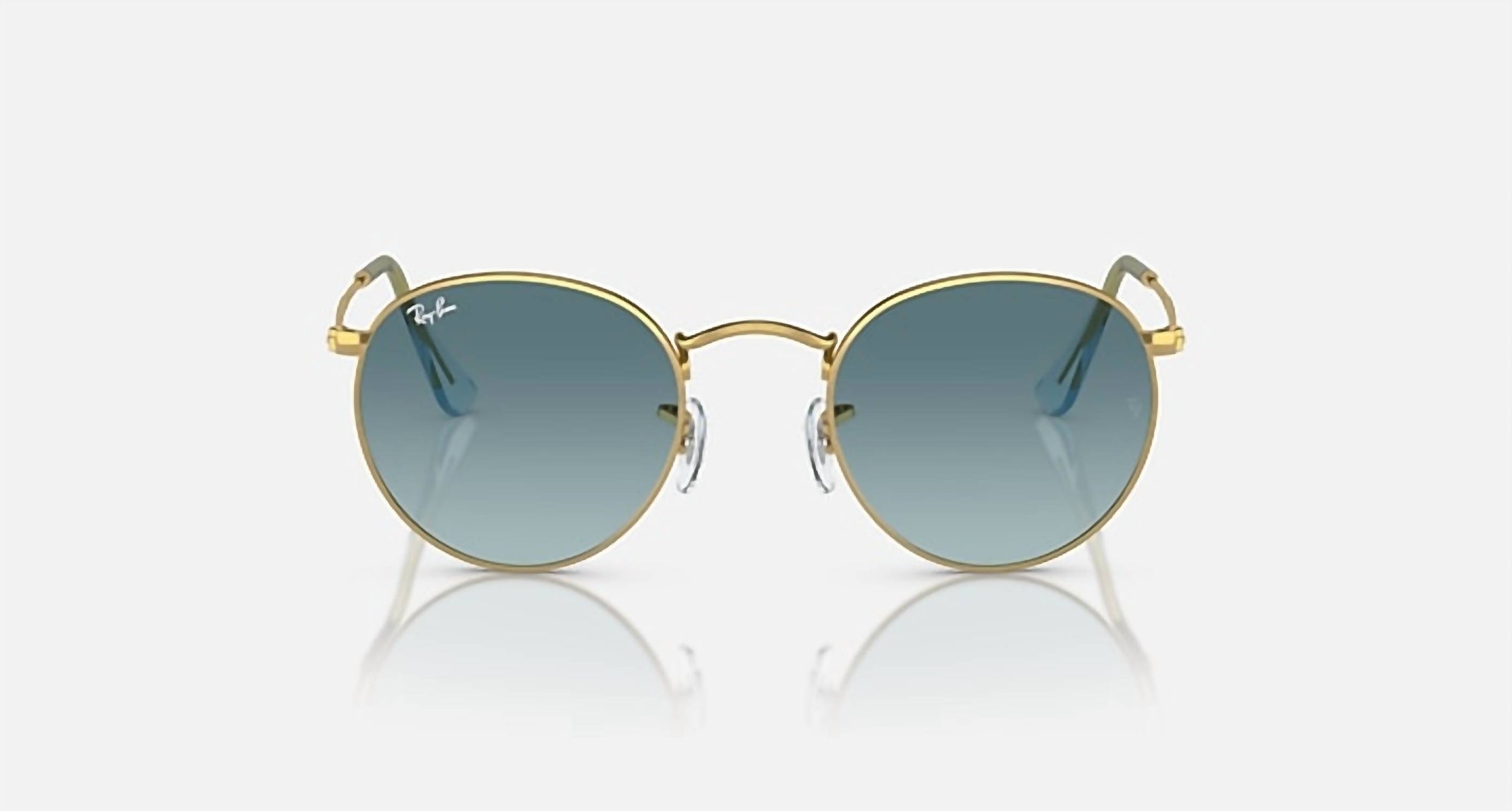 Ray Ban - Round Medium Non Polarized Sunglasses Rb3447 001/3m