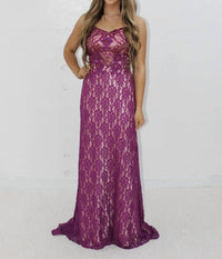 Juliet - Lace Mermaid Evening Gown