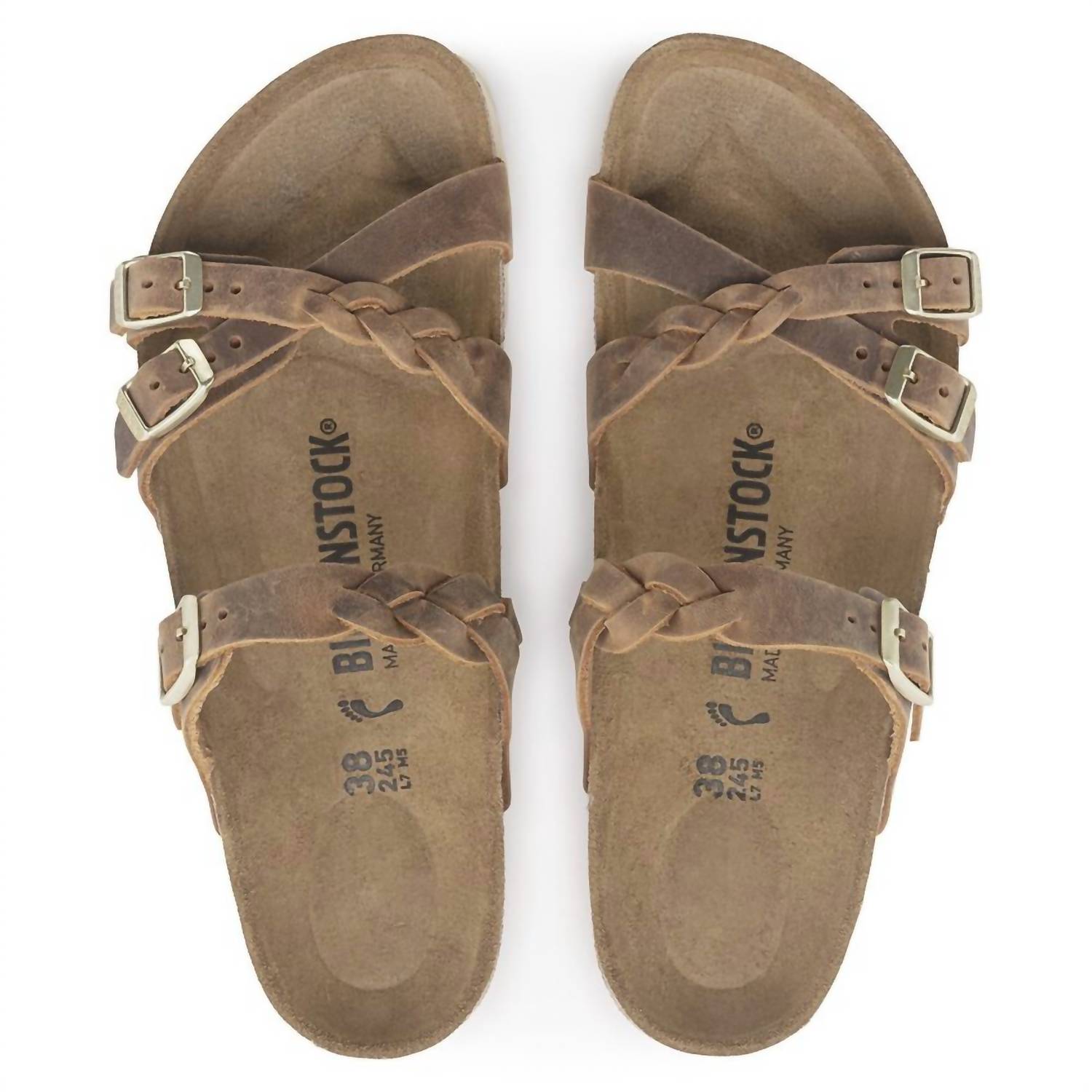 Birkenstock - Women's Franca Braided Sandals