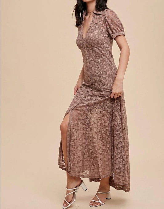 In-Loom - Lace Reverie Maxi Dress