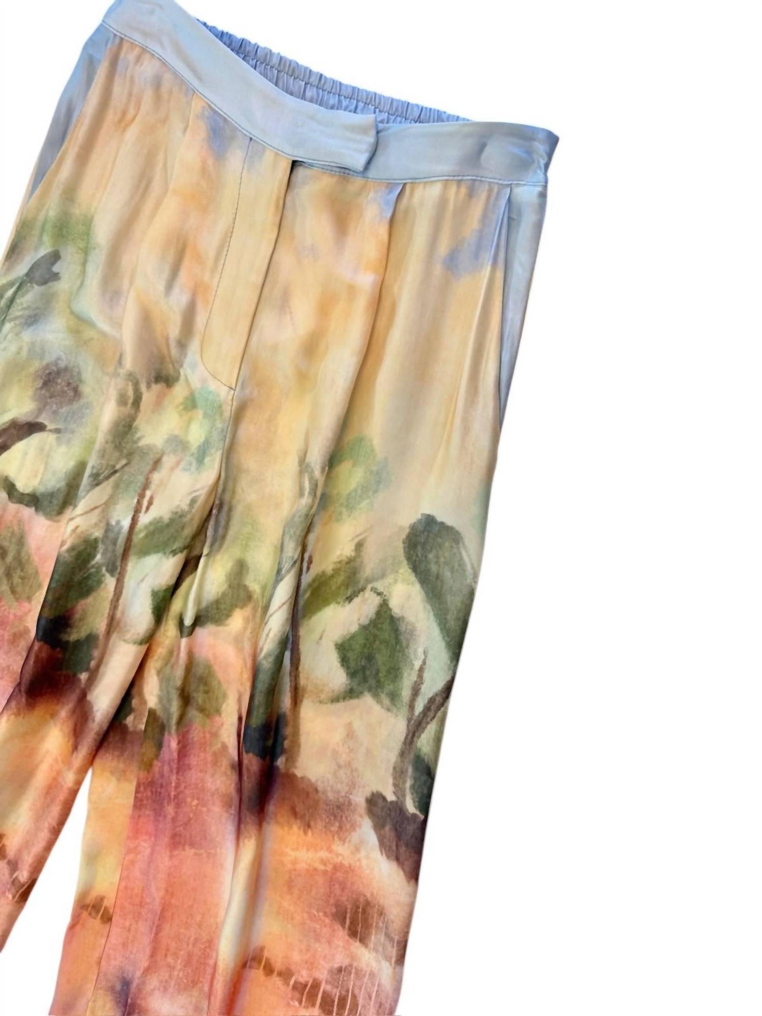 B-Yu - Women's Printed Wide Leg Pants