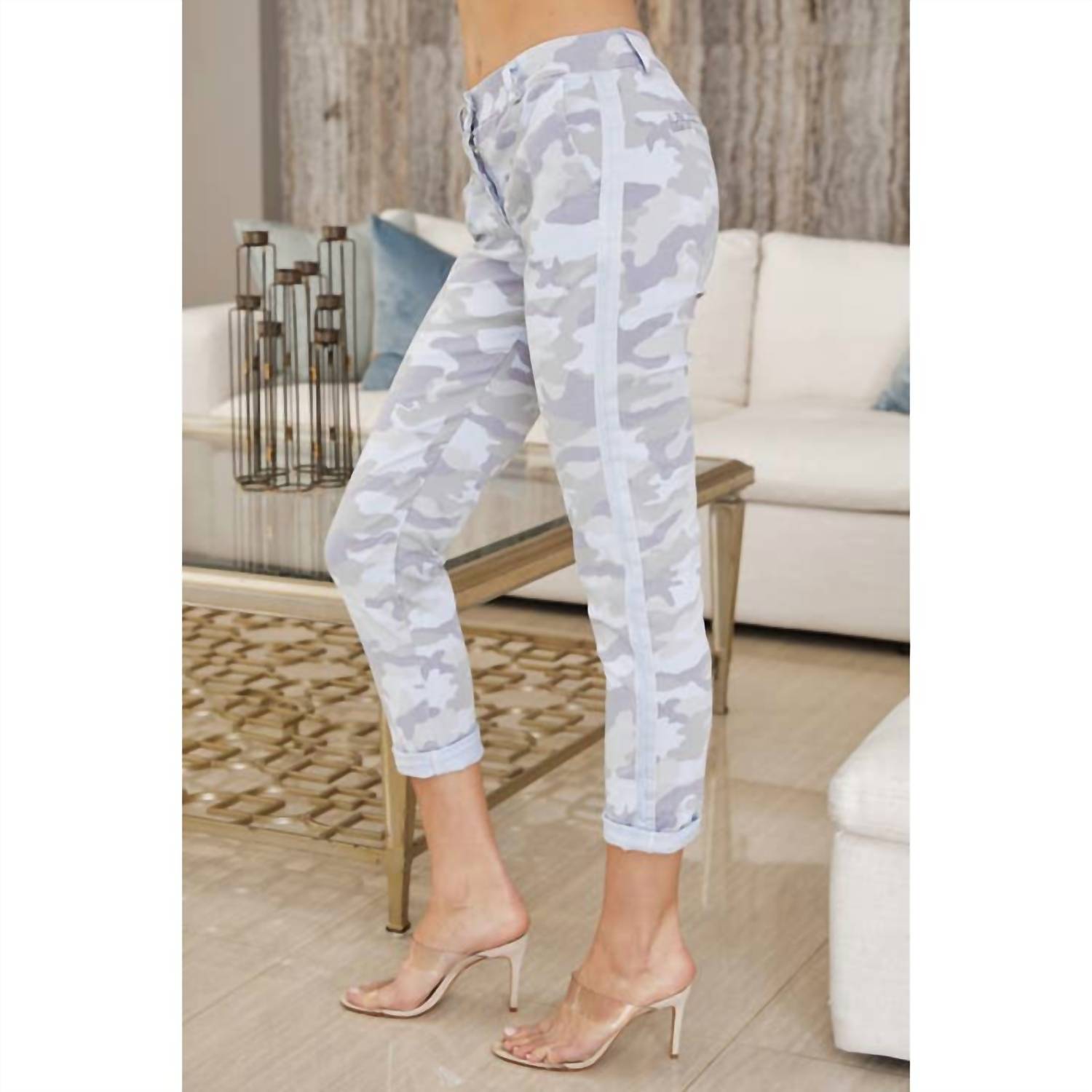 Milio Milano - Italian Camoflauge Chinos Slim Pants