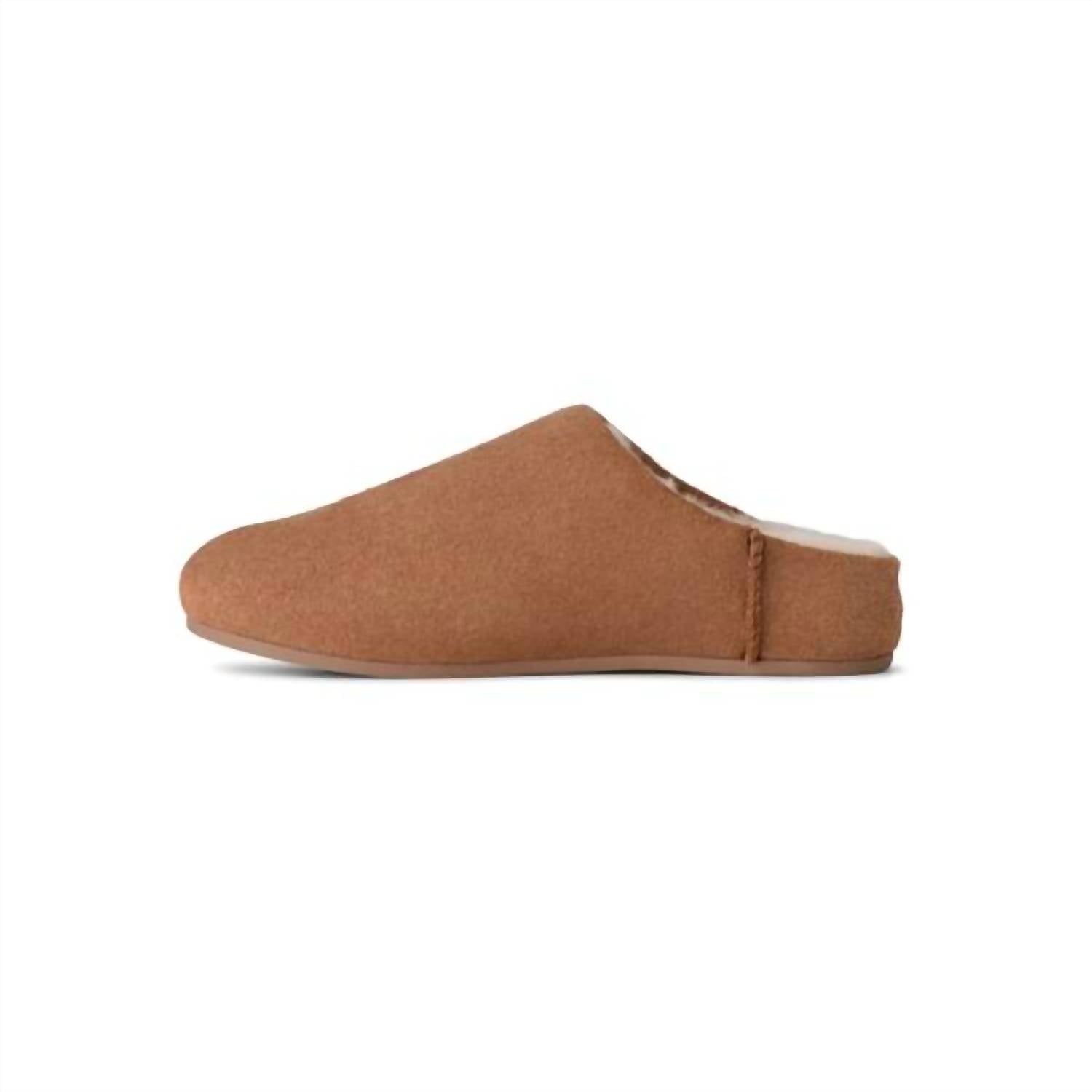 UGG Women Elea Slip-On in chestnut - women's shoe - detail view