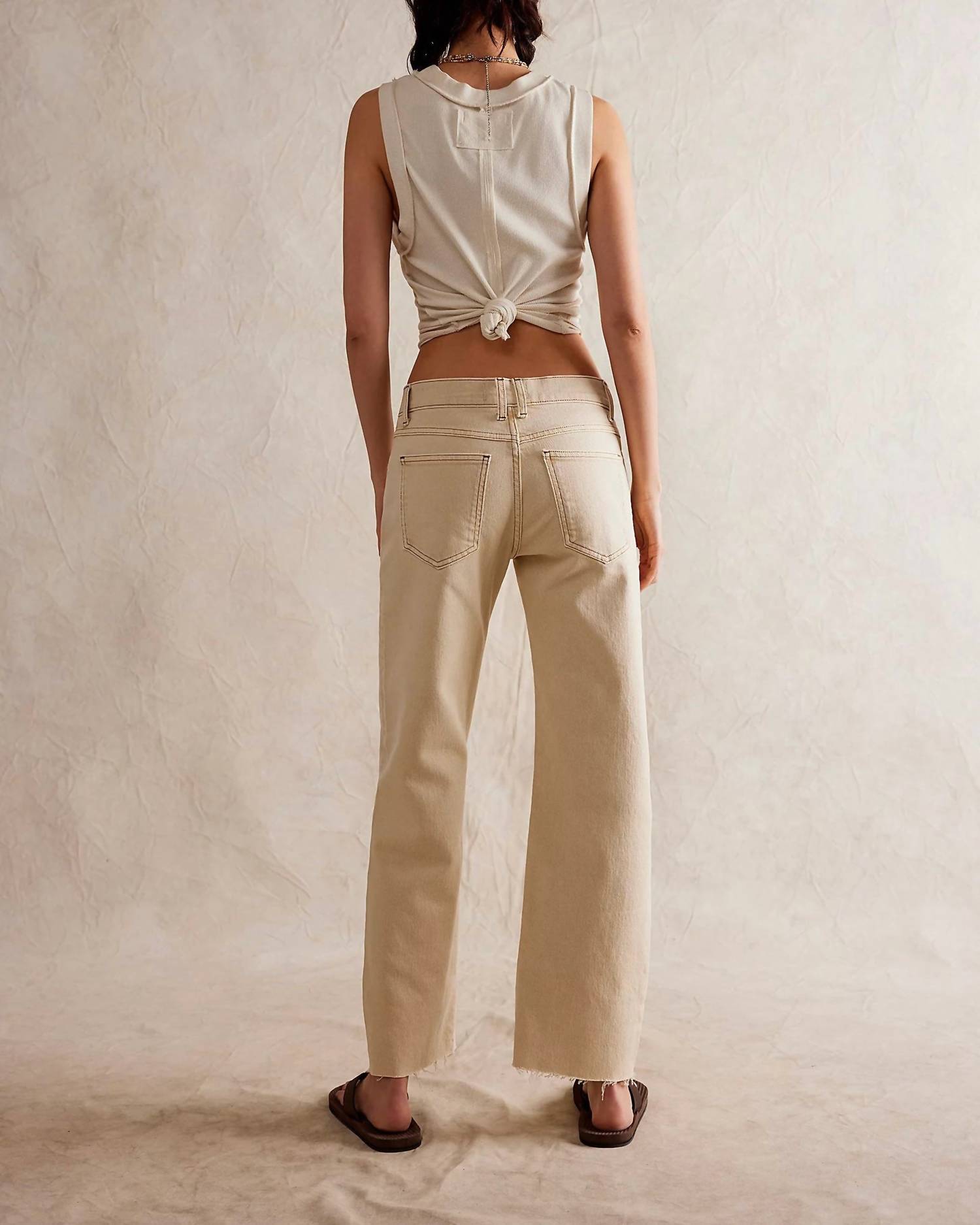 Free People - Risk Taker Mid-rise Jeans