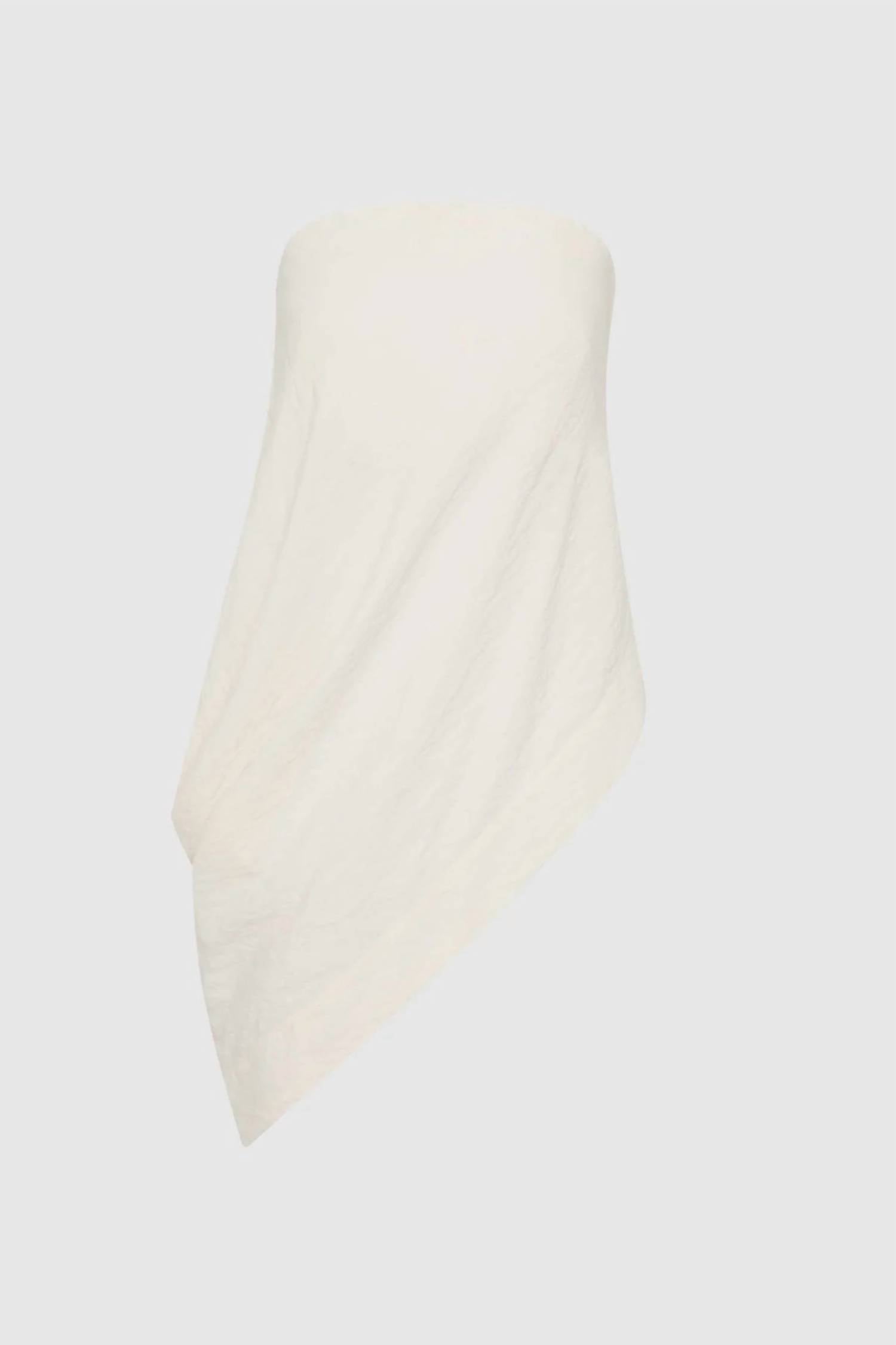St. Agni - Cloud Asymmetric Drape Top