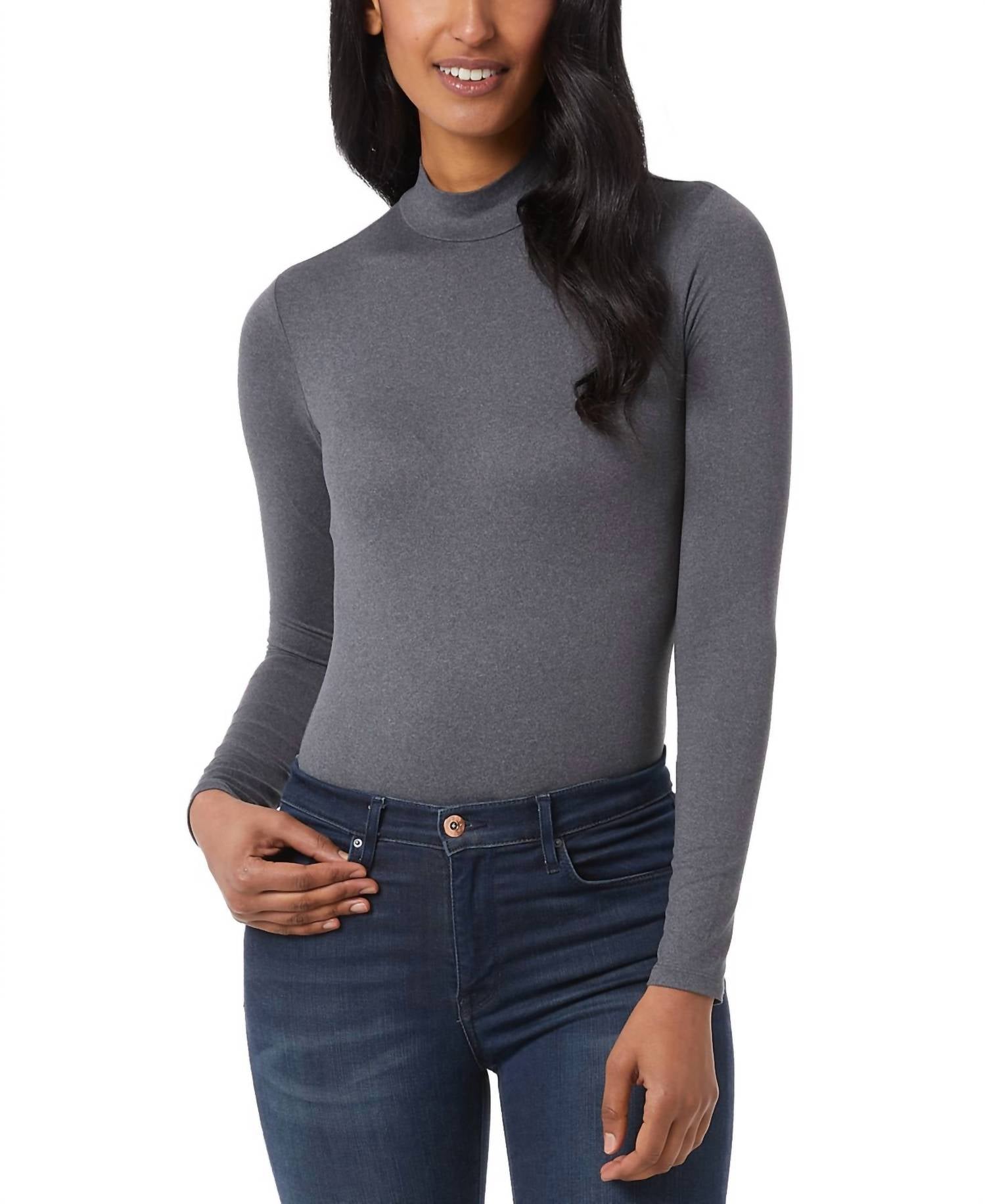 32 Degrees - 32 DEGREES Womens Mock-Neck Bodysuit