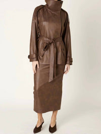 Nia - William Structured Belted Jacket
