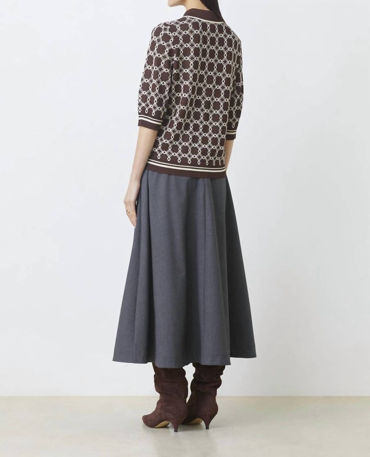 Suncoo - Paolo Polo Shirt With Patterns
