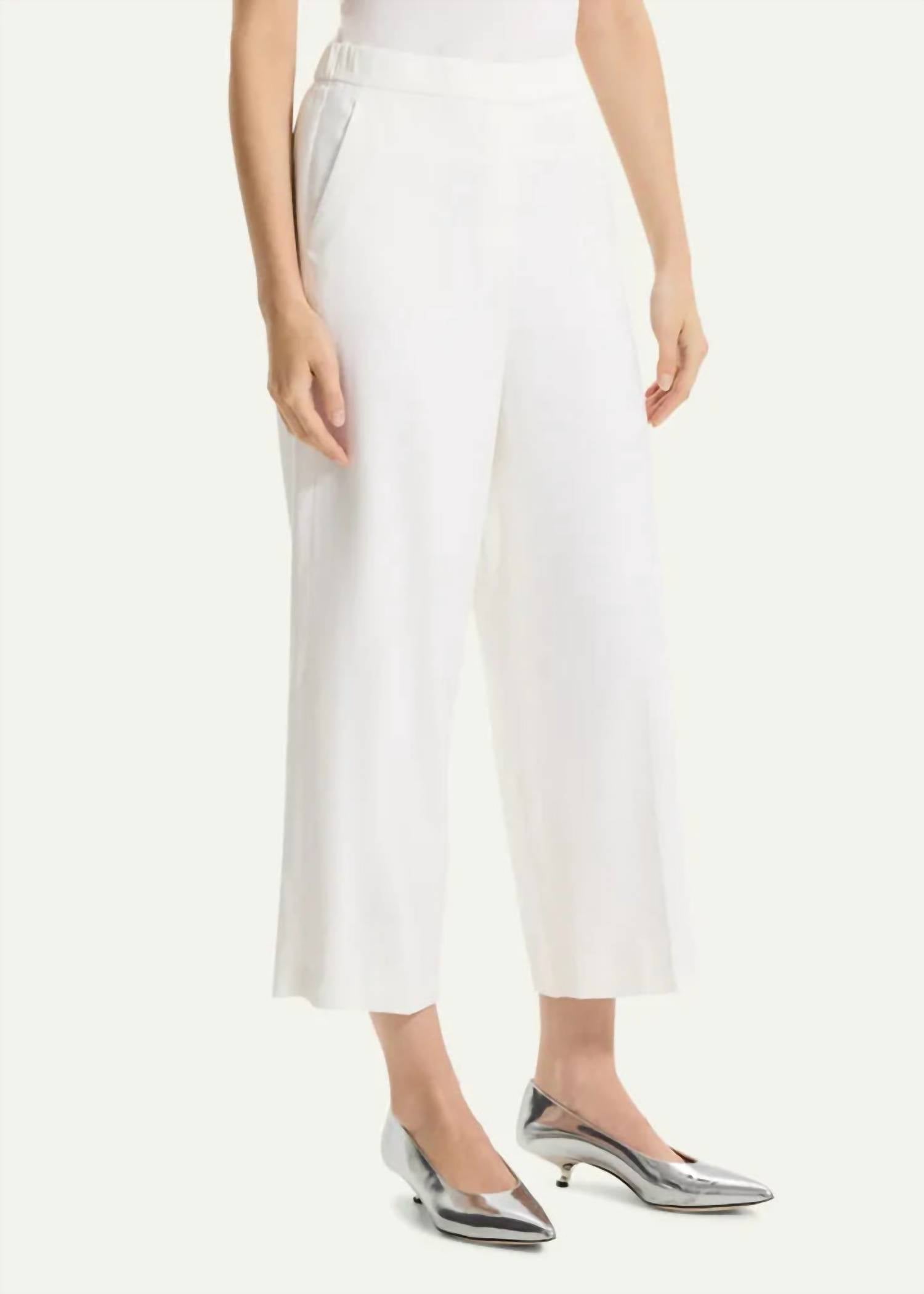 Theory - Relaxed Straight Leg Pull-on Pant