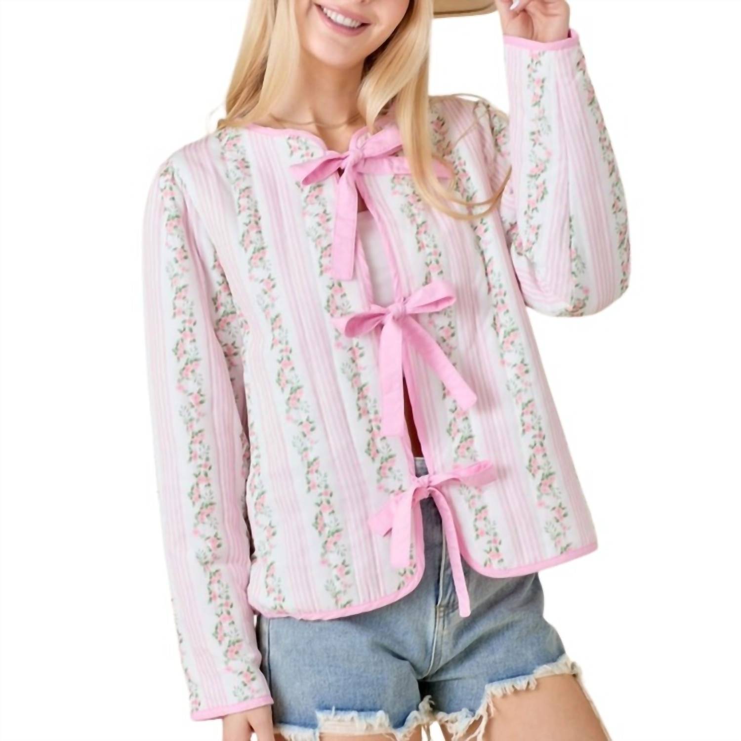 Main Strip - Coquette Core Jacket