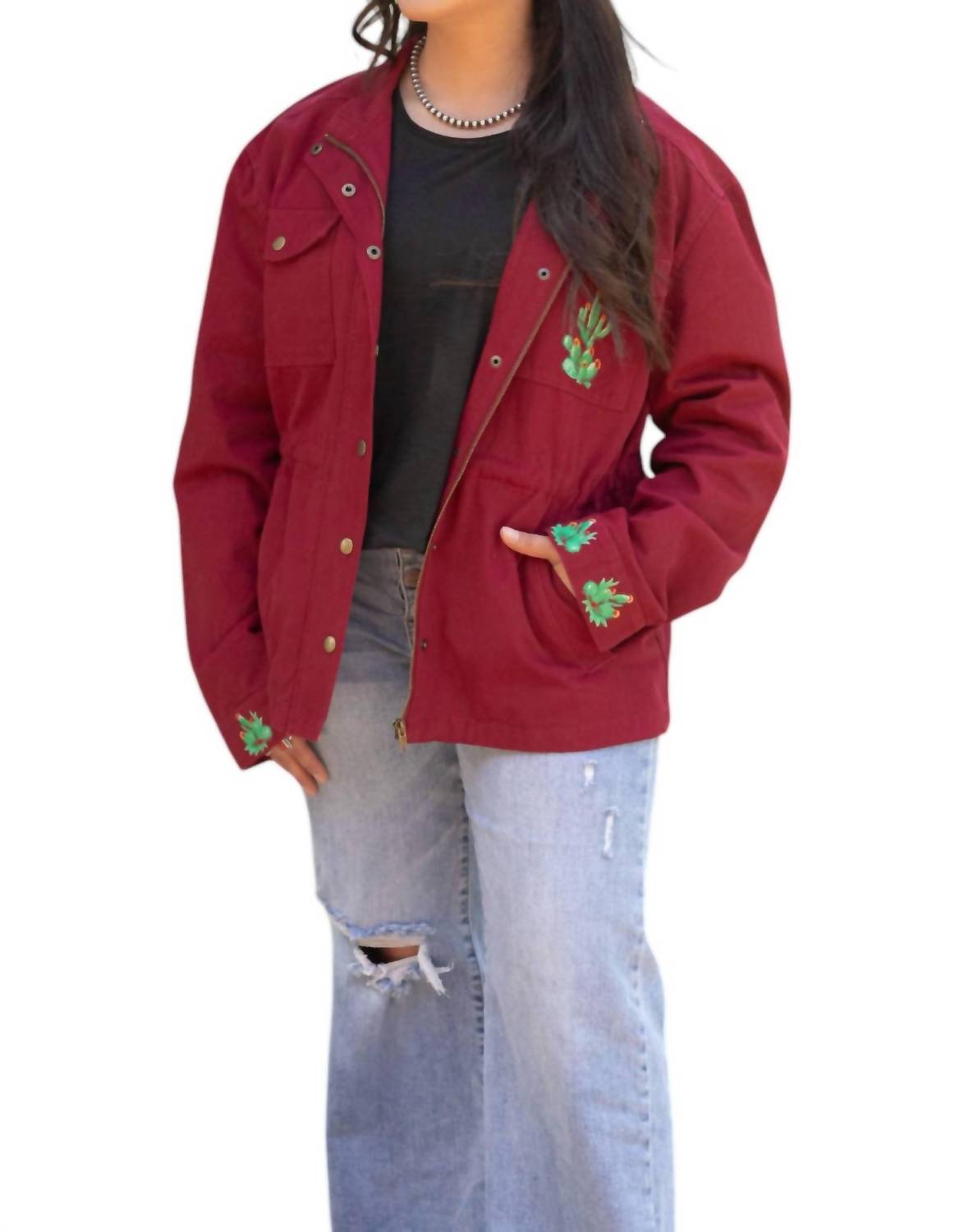 Layerz Clothing - Martin Embroidered Jacket