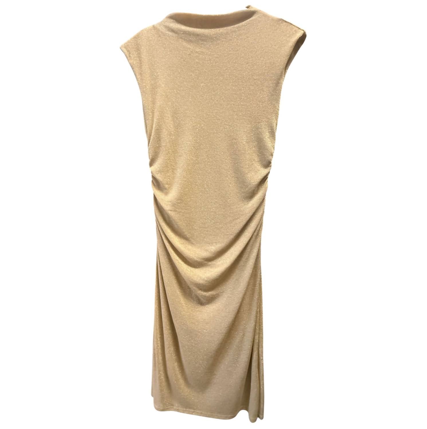 Kld. Signature - Women's Mock Neck Side Shirring Dress