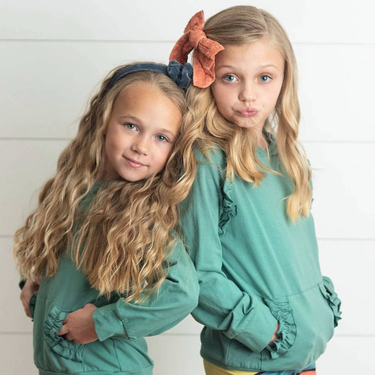 Adorable Sweetness - Girl's Ruffle Hoodie