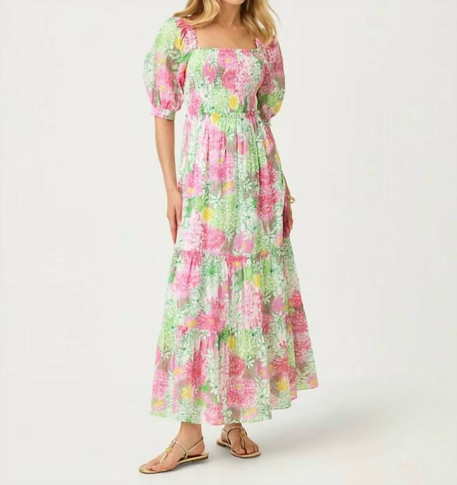 Lilly Pulitzer - HADLY SHORT SLEEVE SMOCKED DRESS
