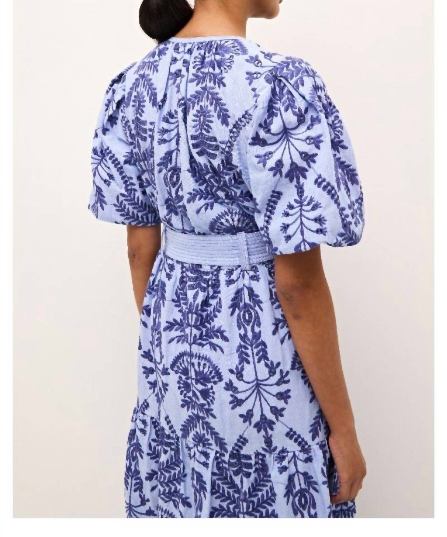 Marie Oliver - Natty Floral Embroidery Dress