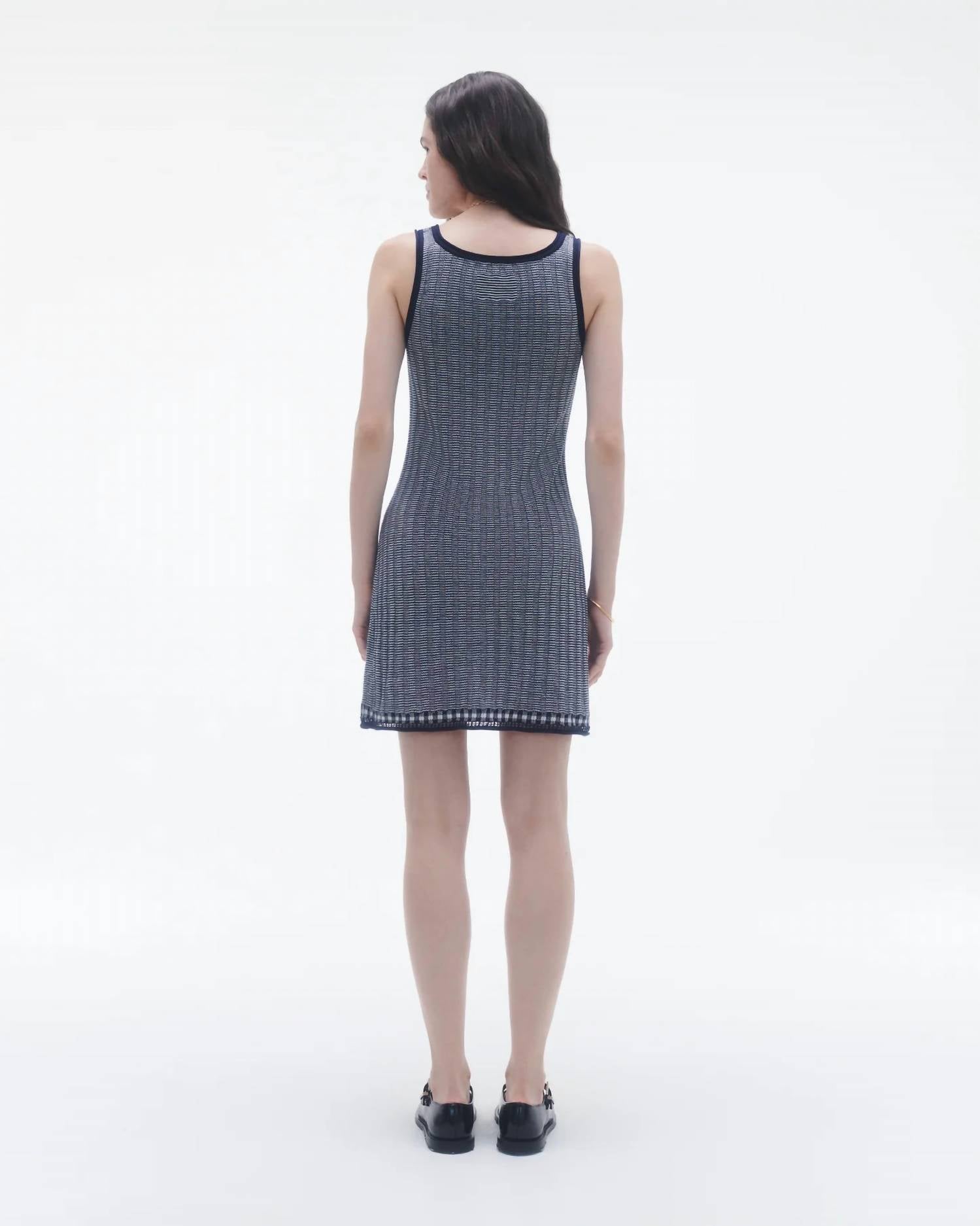 Guest In Residence - Women's Fine Stripe Tank Dress