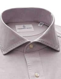 Emanuel Berg - Men's Textured Jacquard Polo