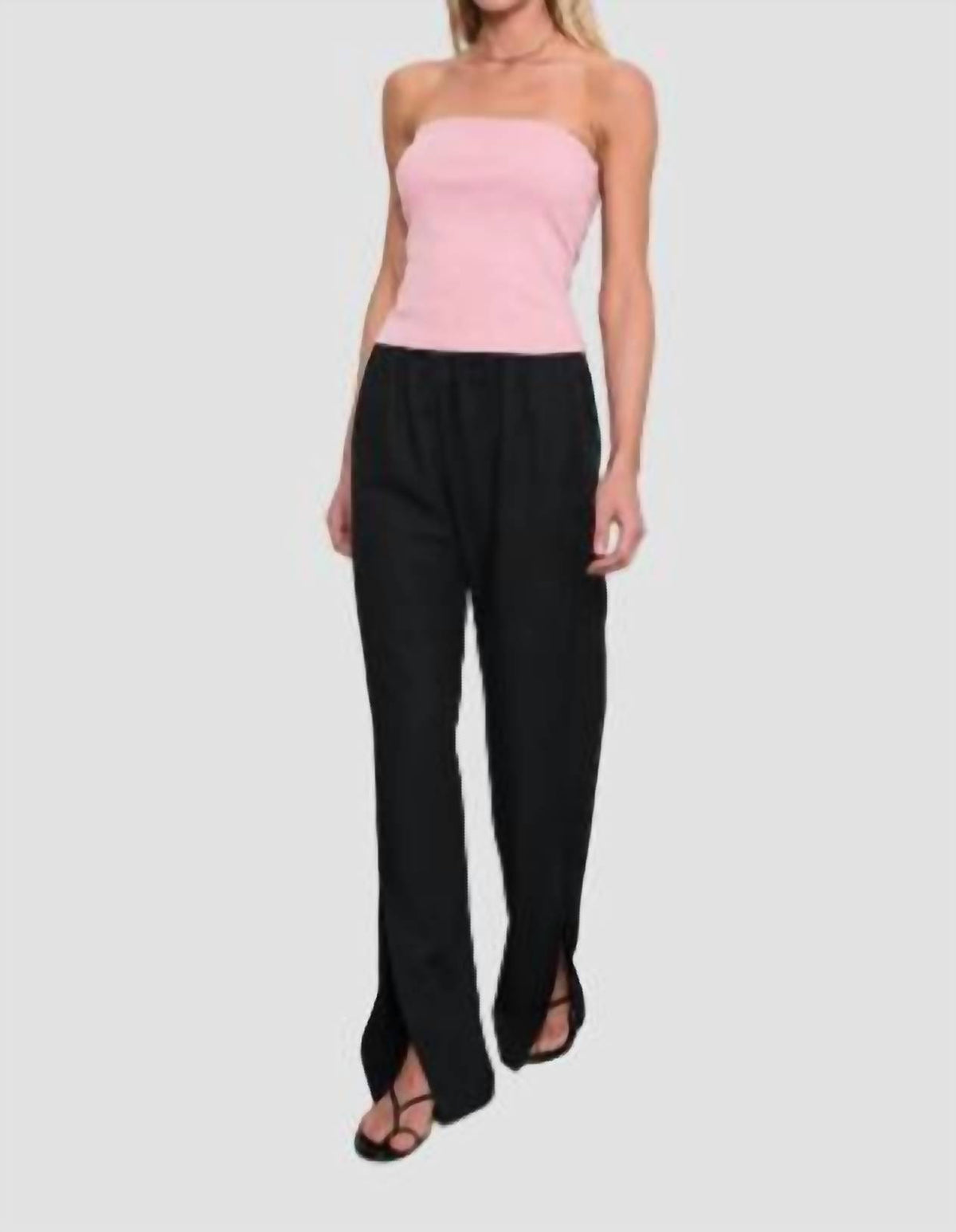 Enza Costa - Cotton Rib Bandeau Top