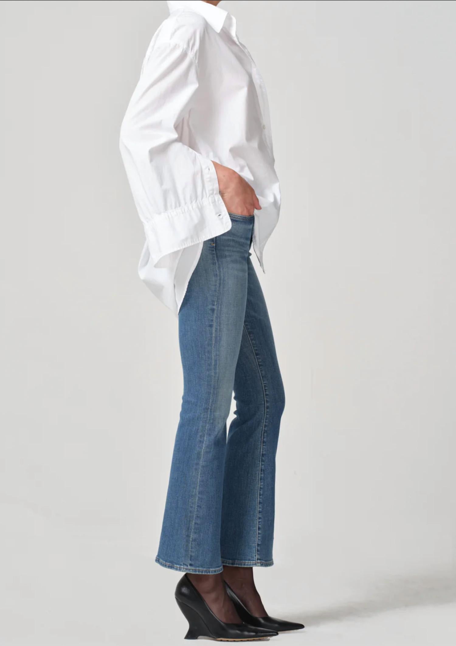 Citizens of Humanity Emannuelle Mid Rise Bootcut Jean in lawless - women's jeans - alternate view