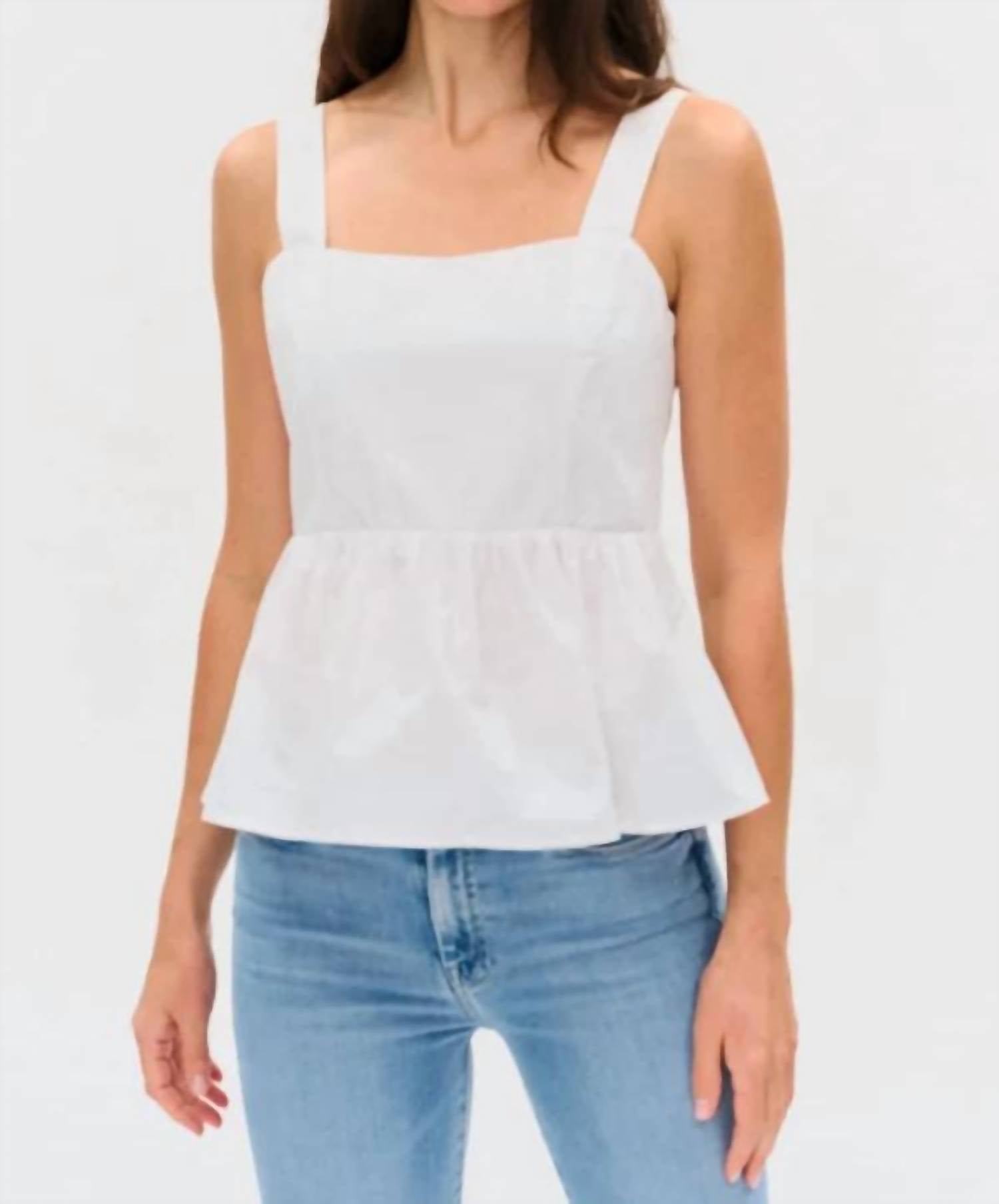 Six/Fifty - Vienna Poplin Shirting Tank