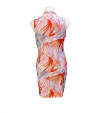 Tribal - Women's Coral Orchid Sports Performance Tropical Print Dress