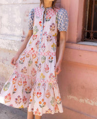 Oliphant - Scoop Tiered Midi Dress